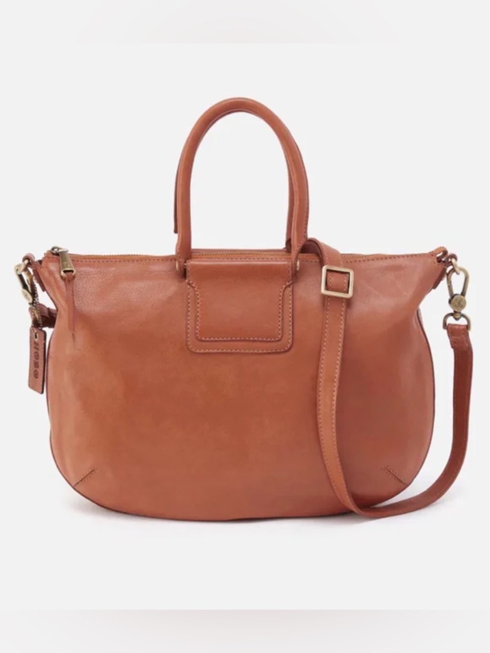 HOBO Sheila Large Crossbody Harvest Wheat Washed Leather Bag